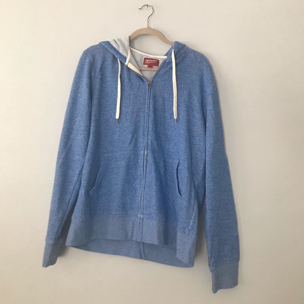 Cozy Blue Zip up Hoodie
